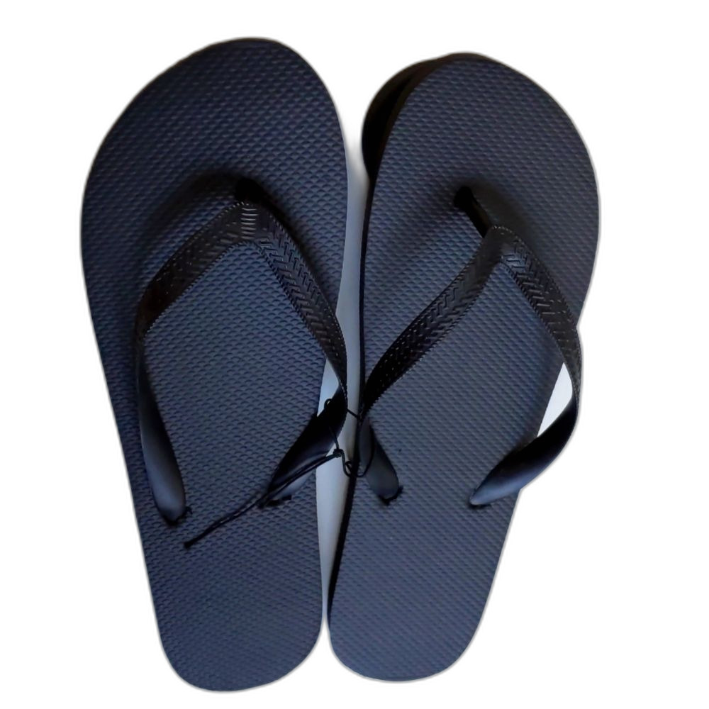 NEW Men's West Loop Black Summer Beach Flip Flop Sandal, XL NWT